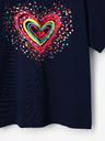 Desigual Heart Тениска детски