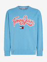 Tommy Jeans College Pop Text Crew Sweatshirt